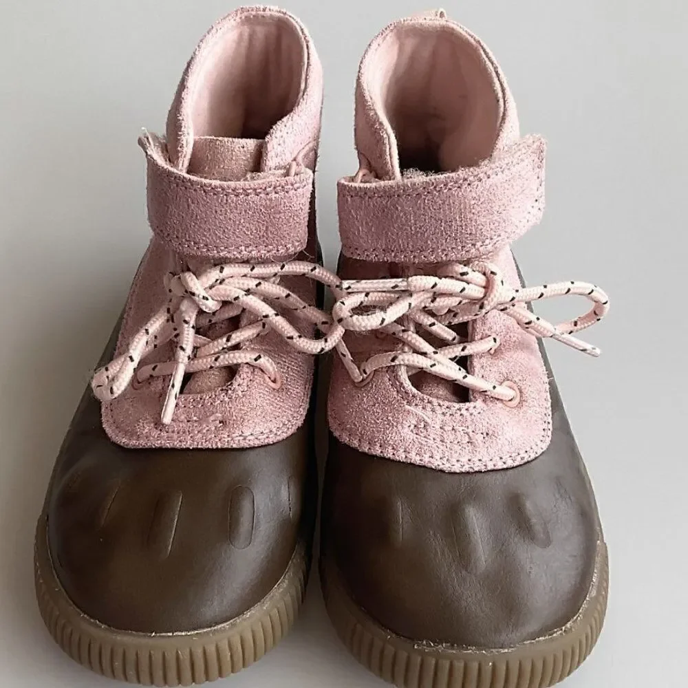 Carter's Pink Frost Duck Boots Toddler Size 12
